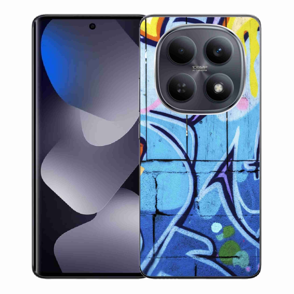 Gelový kryt mmCase na Xiaomi Redmi Note 15 4G - graffiti