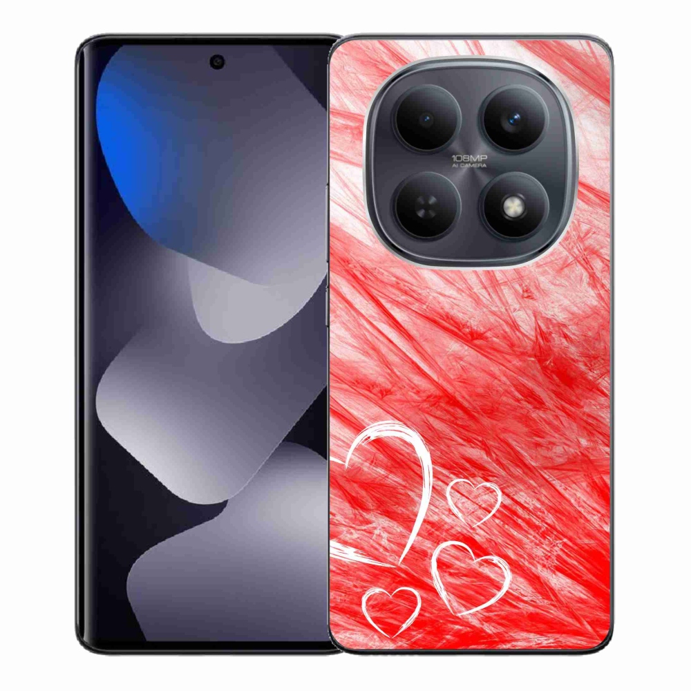 Gelový kryt mmCase na Xiaomi Redmi Note 15 4G - heart