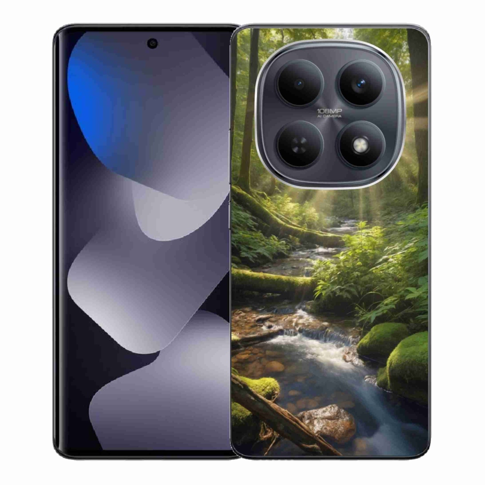 Gelový kryt mmCase na Xiaomi Redmi Note 15 4G - hlubina lesa