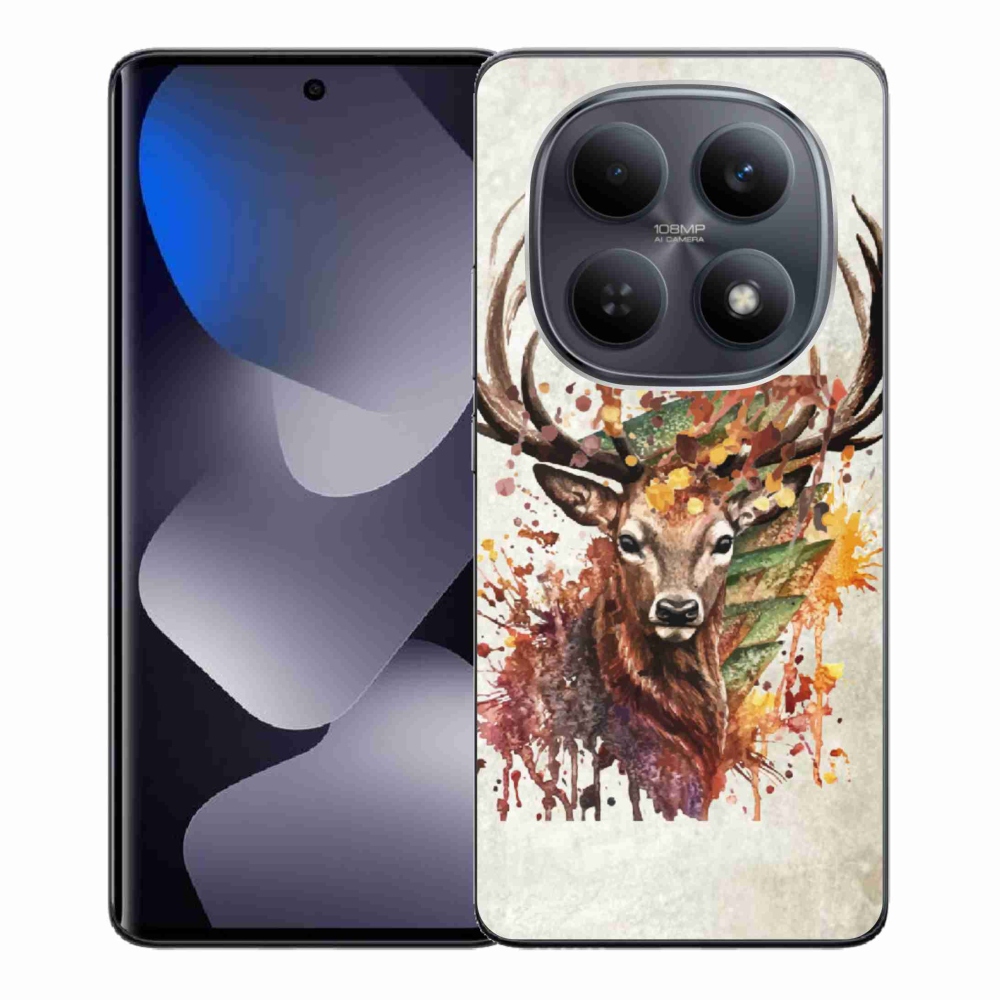 Gelový kryt mmCase na Xiaomi Redmi Note 15 4G - jelen 1