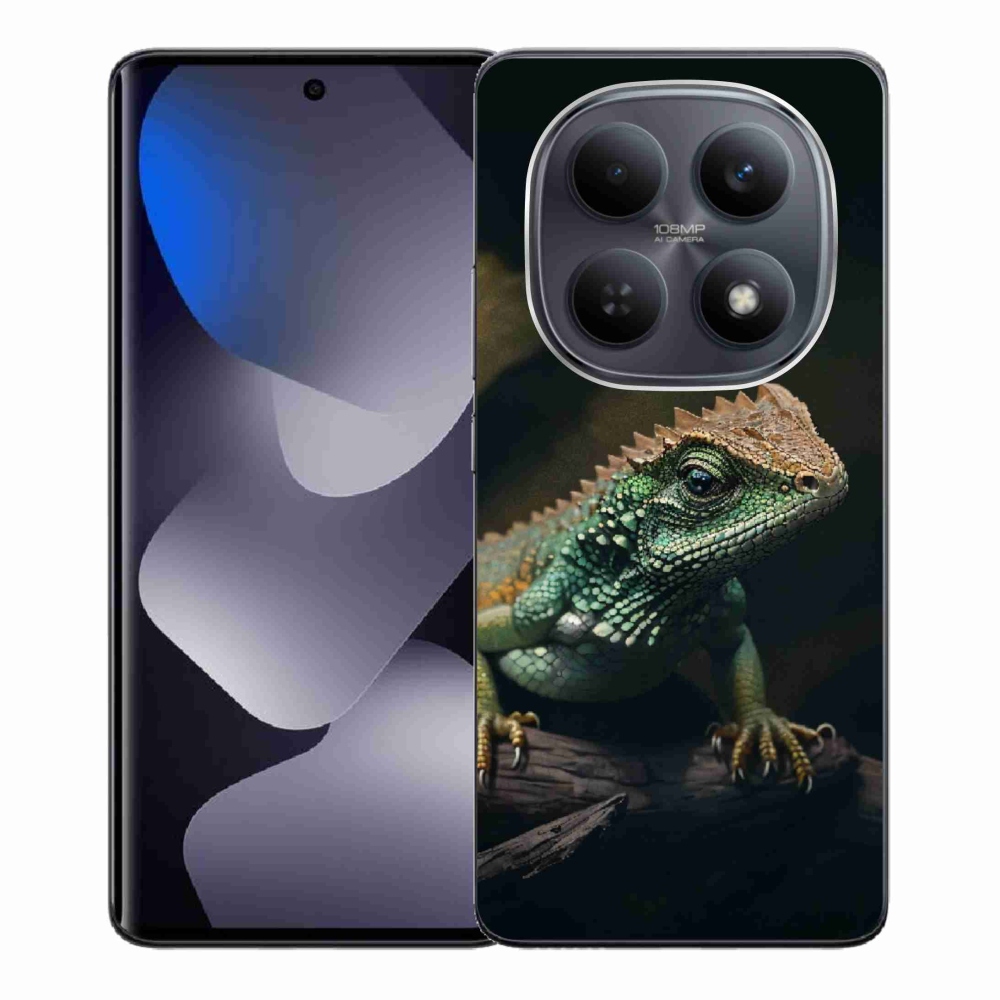 Gelový kryt mmCase na Xiaomi Redmi Note 15 4G - ještěr