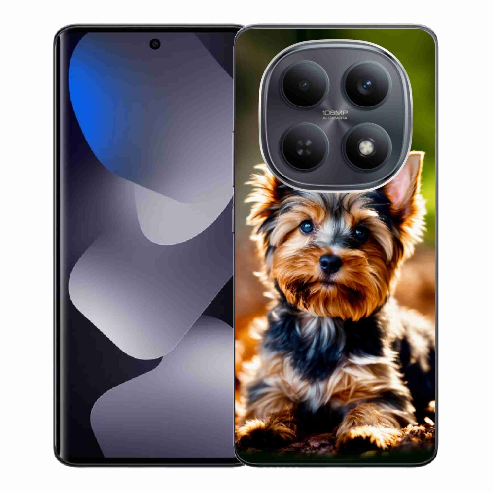 Gelový kryt mmCase na Xiaomi Redmi Note 15 4G - jorkšír 10