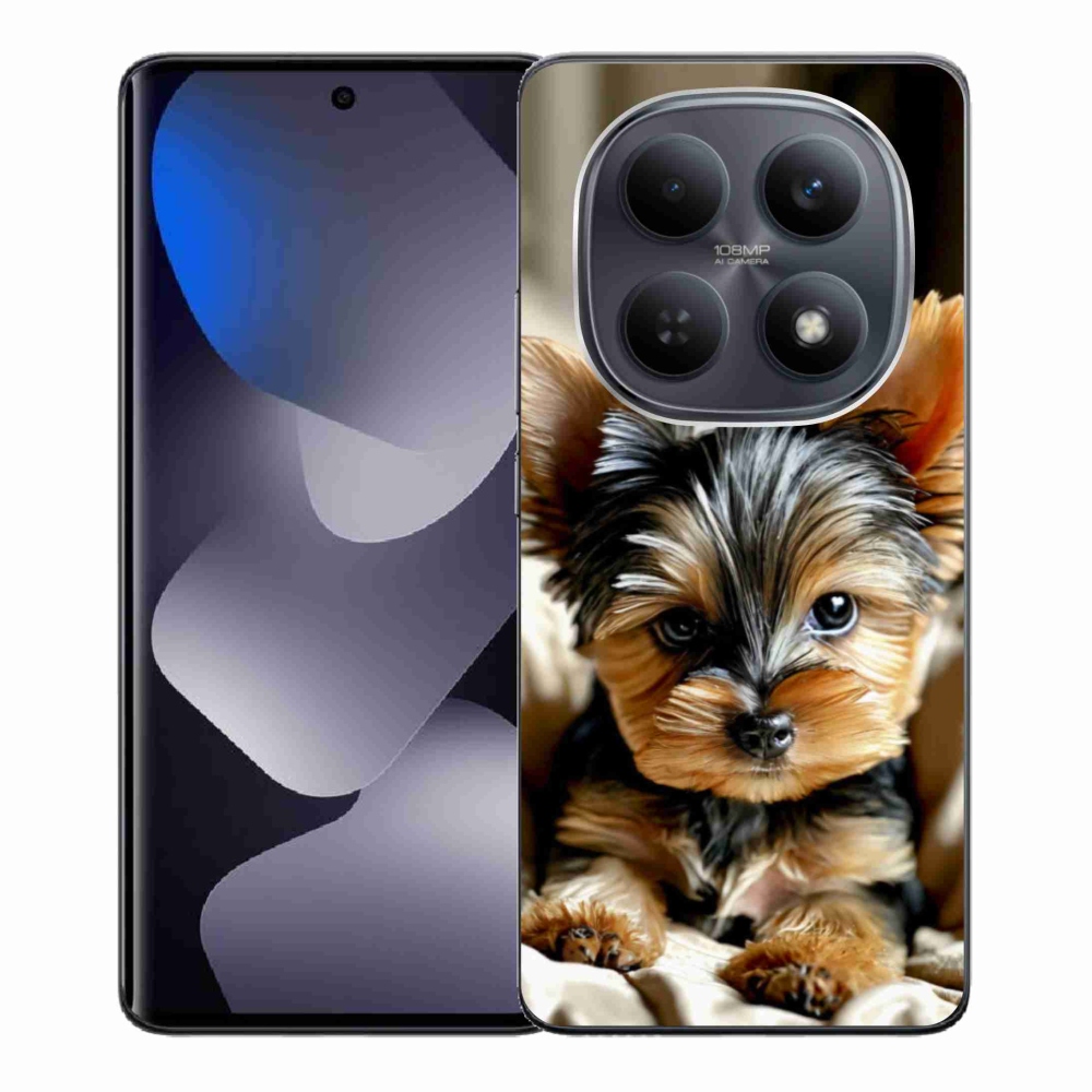 Gelový kryt mmCase na Xiaomi Redmi Note 15 4G - jorkšír 11