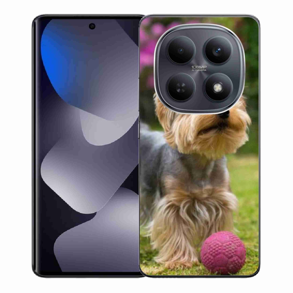 Gelový kryt mmCase na Xiaomi Redmi Note 15 4G - jorkšír 4