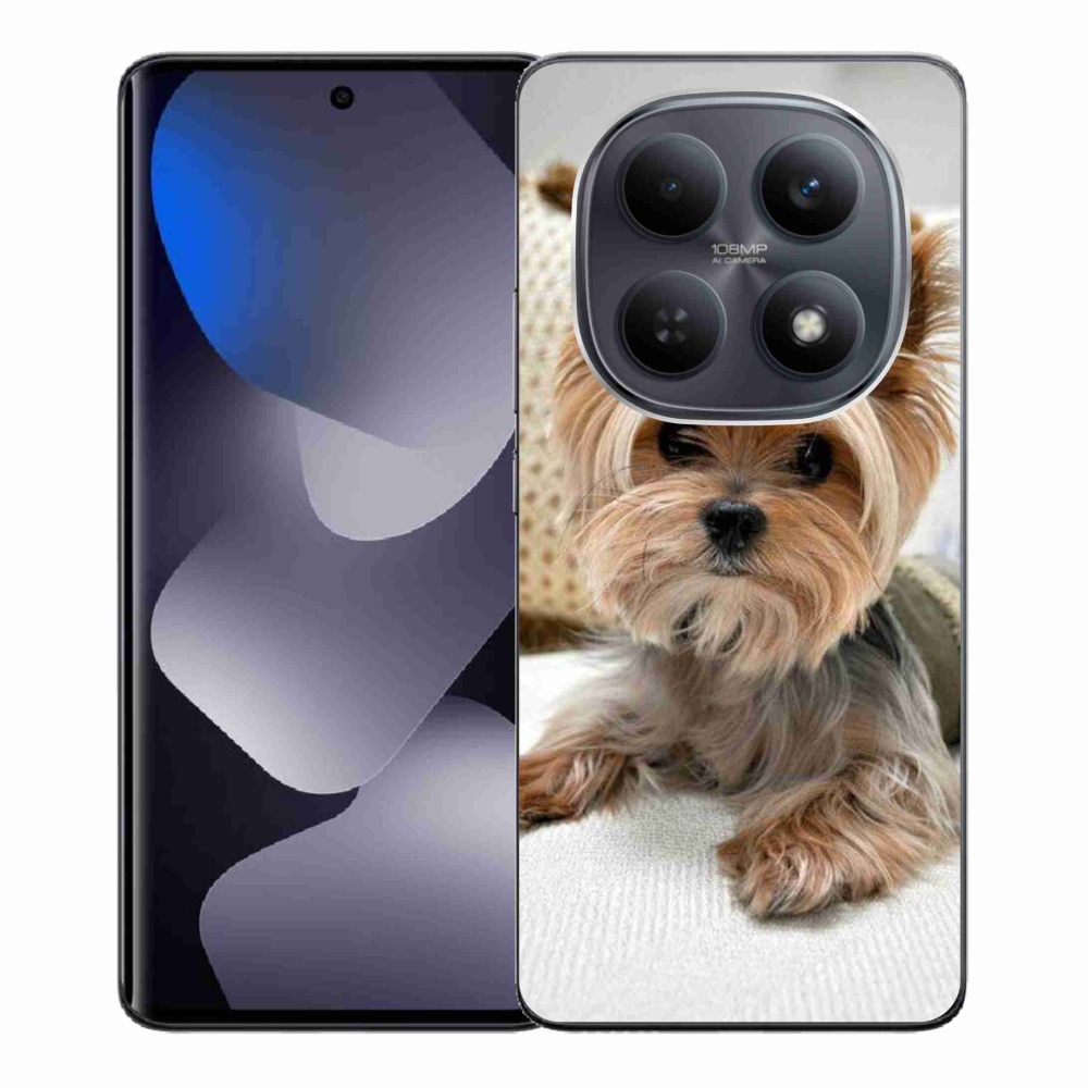 Gelový kryt mmCase na Xiaomi Redmi Note 15 4G - jorkšír 5