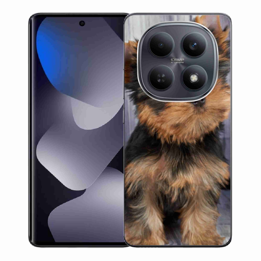 Gelový kryt mmCase na Xiaomi Redmi Note 15 4G - jorkšír 9