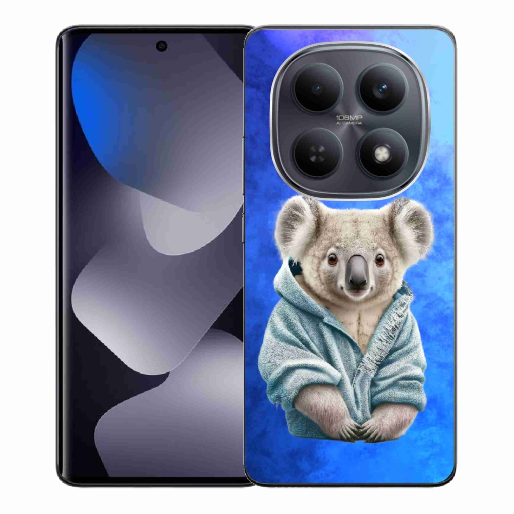 Gelový kryt mmCase na Xiaomi Redmi Note 15 4G - koala ve svetru