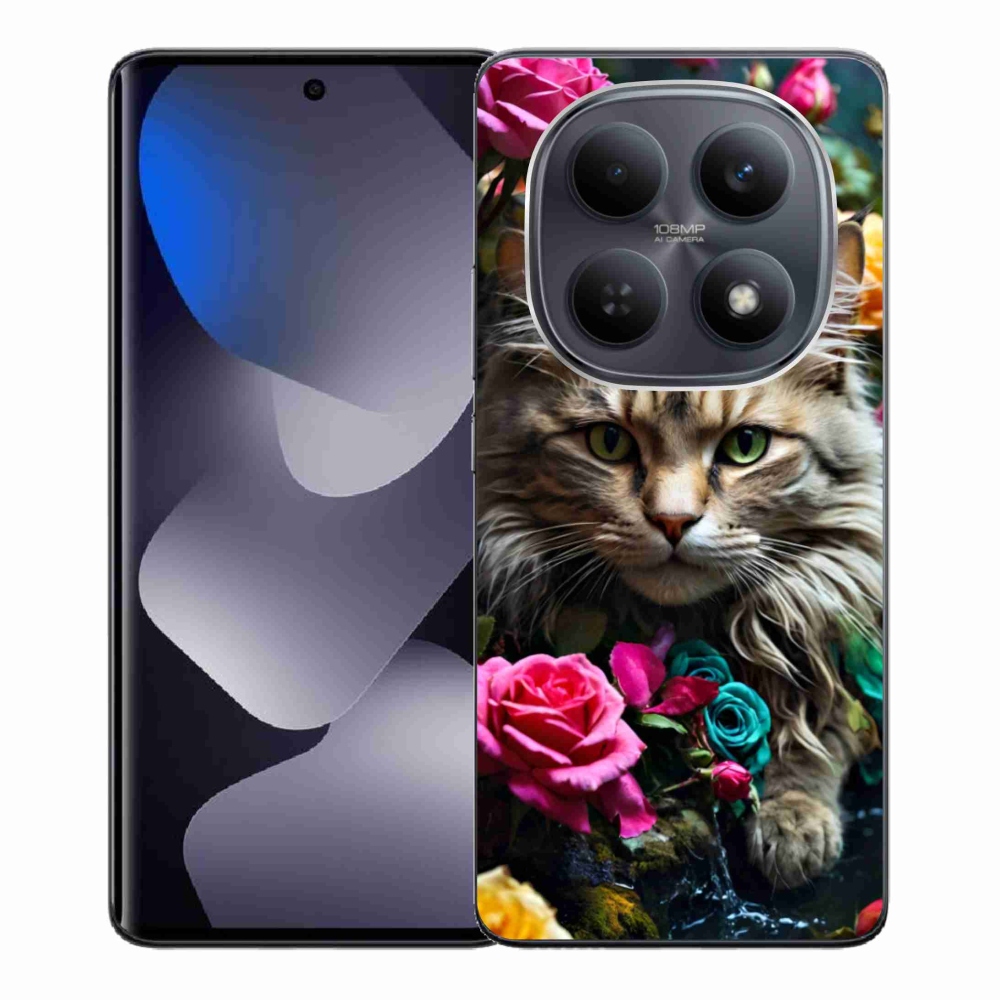 Gelový kryt mmCase na Xiaomi Redmi Note 15 4G - kočíčí pohled 2