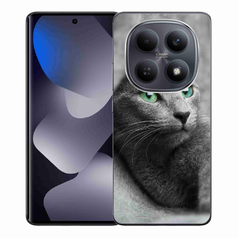 Gelový kryt mmCase na Xiaomi Redmi Note 15 4G - kočka 2