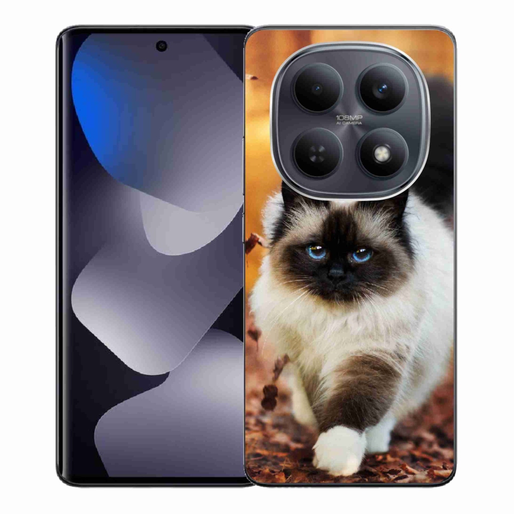 Gelový kryt mmCase na Xiaomi Redmi Note 15 4G - kočka