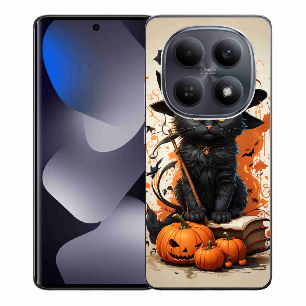 Gelový kryt mmCase na Xiaomi Redmi Note 15 4G - kocour čaroděj