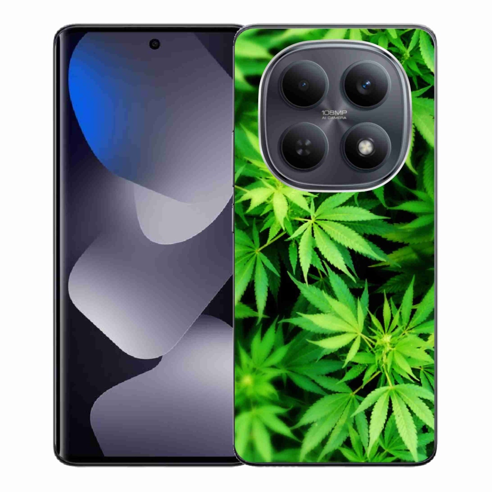 Gelový kryt mmCase na Xiaomi Redmi Note 15 4G - konopí 3