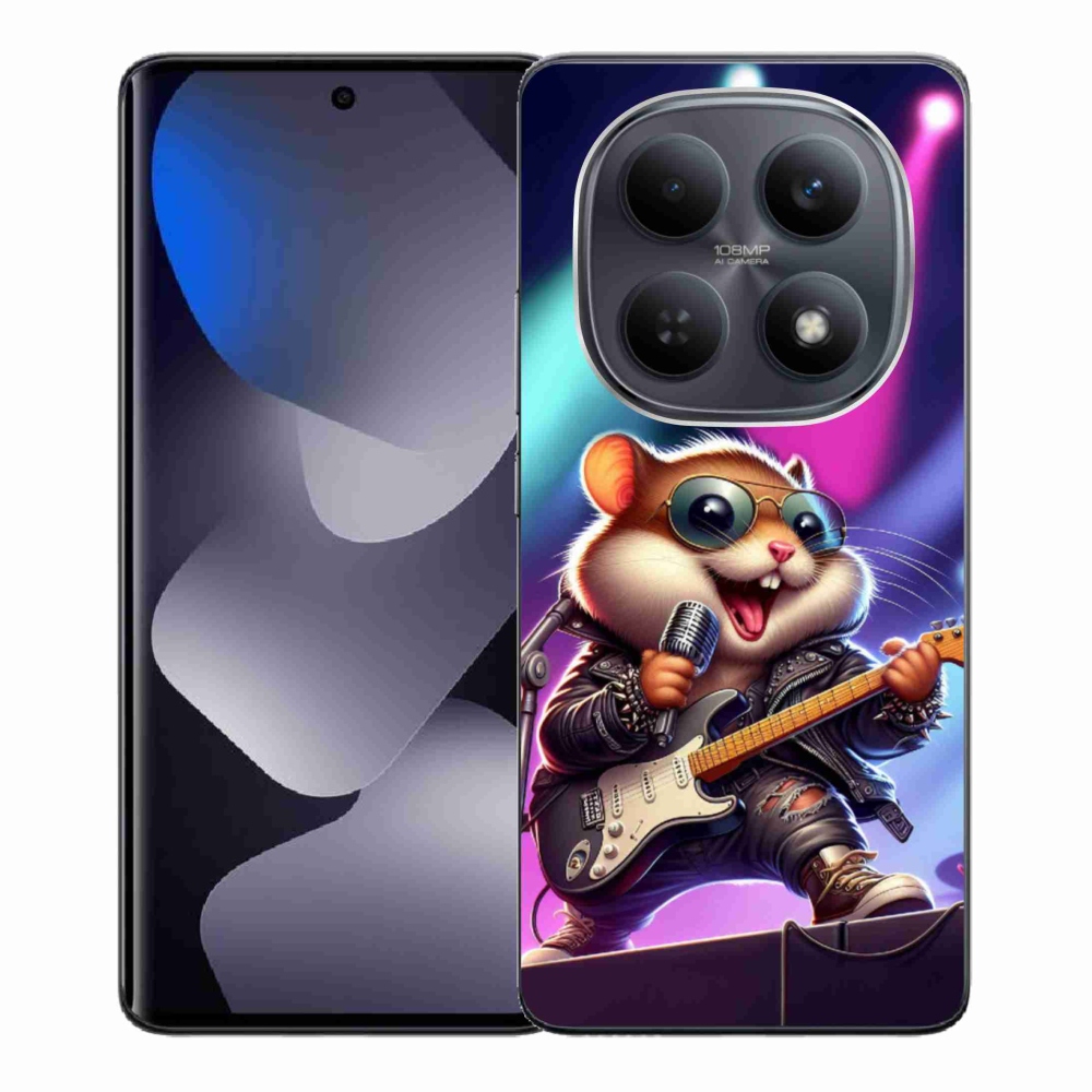 Gelový kryt mmCase na Xiaomi Redmi Note 15 4G - křeček rocker