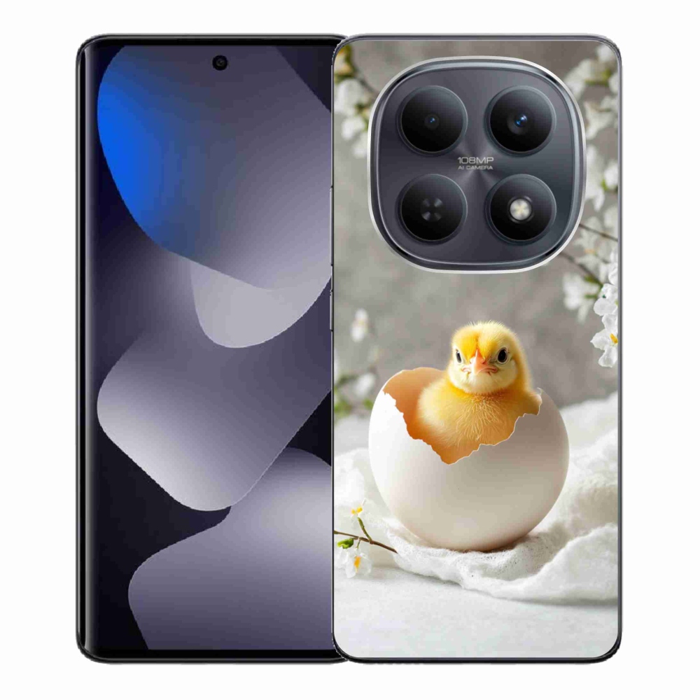 Gelový kryt mmCase na Xiaomi Redmi Note 15 4G - kuřátko