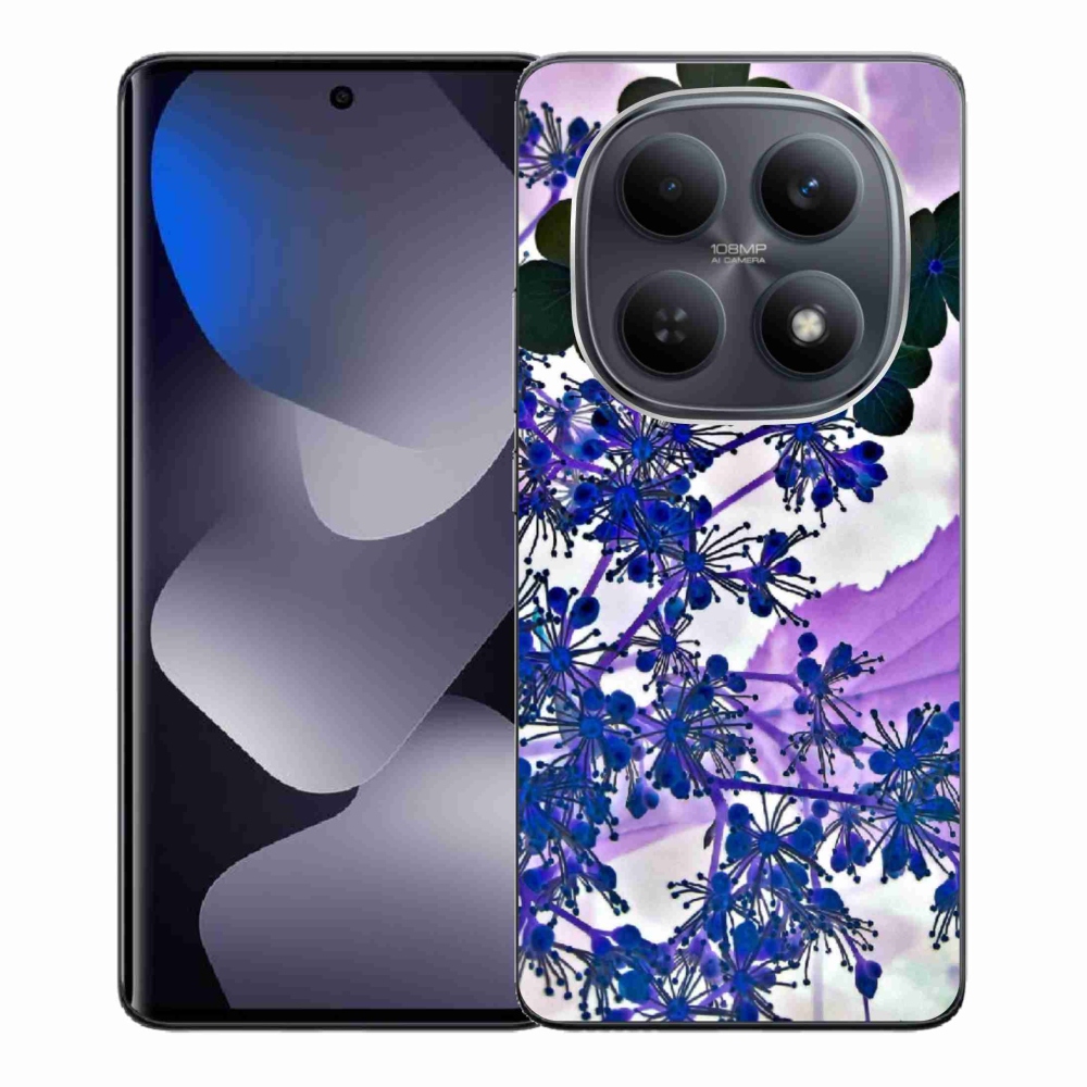 Gelový kryt mmCase na Xiaomi Redmi Note 15 4G - květ hortenzie