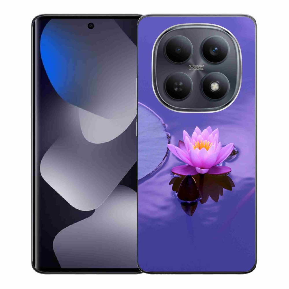 Gelový kryt mmCase na Xiaomi Redmi Note 15 4G - květ na hladině