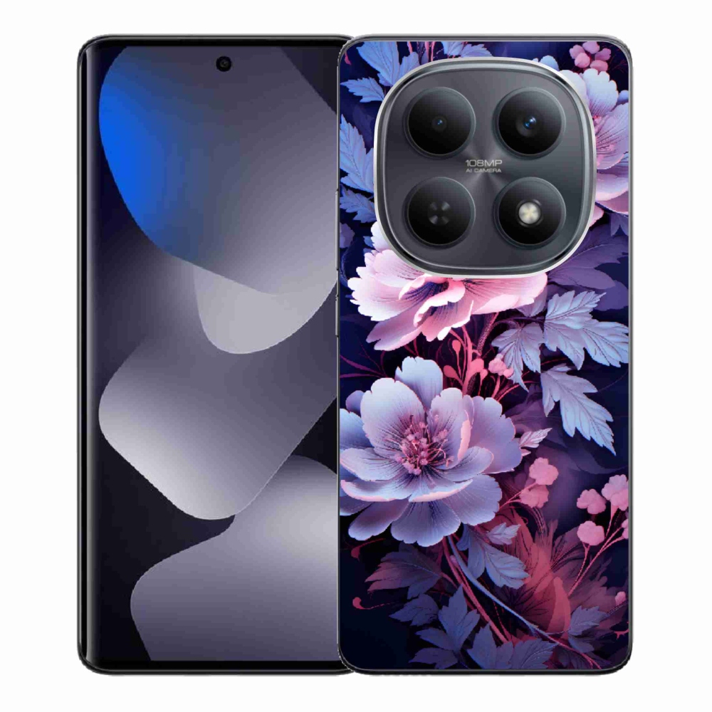 Gelový kryt mmCase na Xiaomi Redmi Note 15 4G - květiny 11