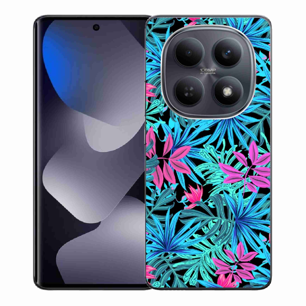 Gelový kryt mmCase na Xiaomi Redmi Note 15 4G - květiny 3