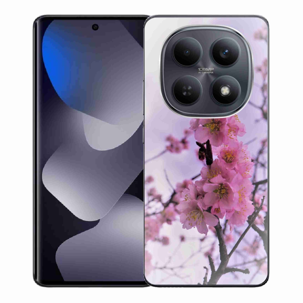 Gelový kryt mmCase na Xiaomi Redmi Note 15 4G - květiny 7