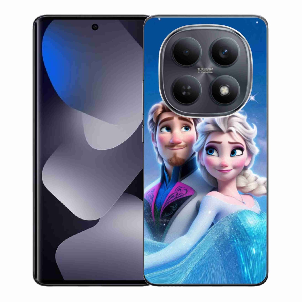 Gelový kryt mmCase na Xiaomi Redmi Note 15 4G - ledové království 1