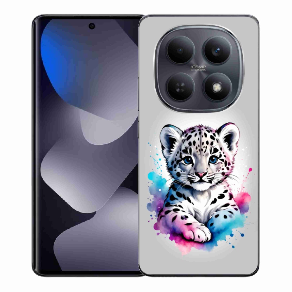 Gelový kryt mmCase na Xiaomi Redmi Note 15 4G - levhartí mládě