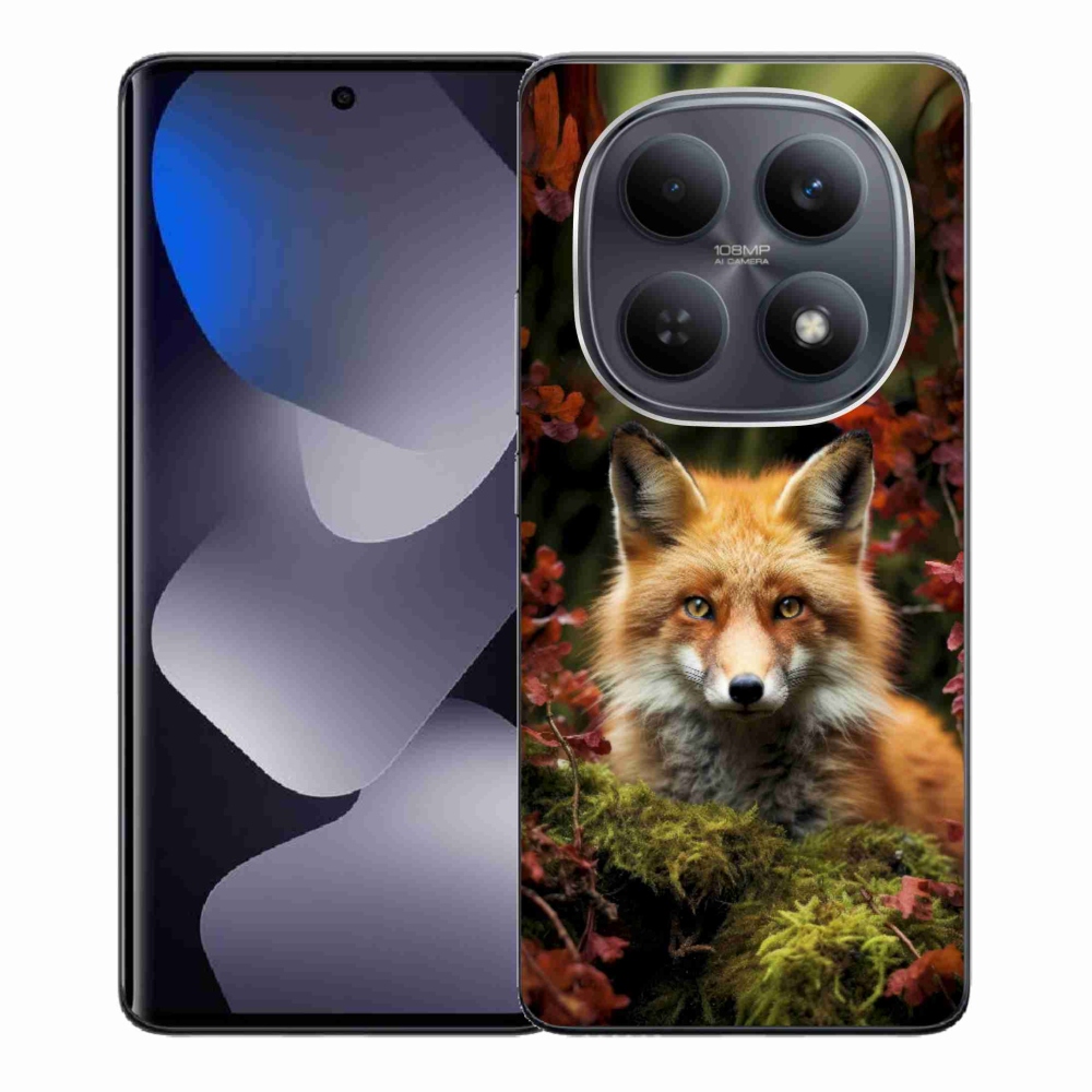 Gelový kryt mmCase na Xiaomi Redmi Note 15 4G - liška v lese