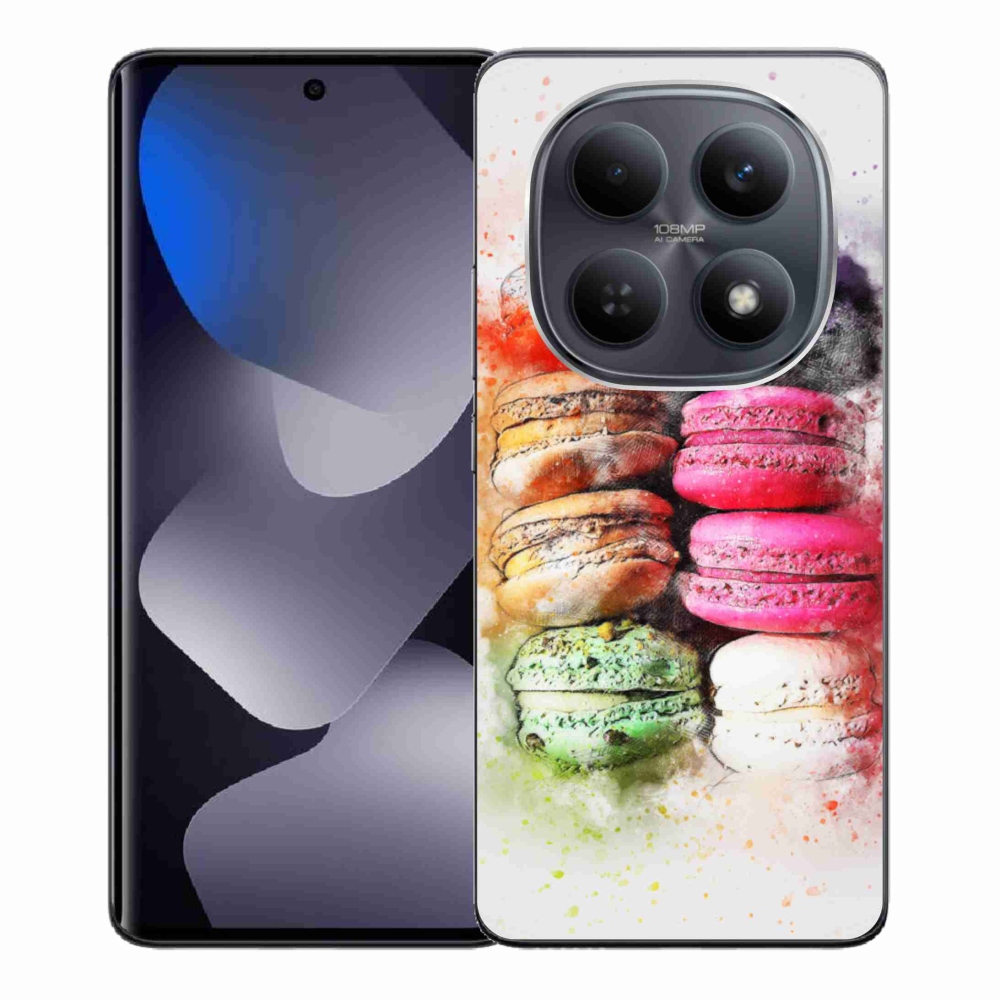 Gelový kryt mmCase na Xiaomi Redmi Note 15 4G - makrónky