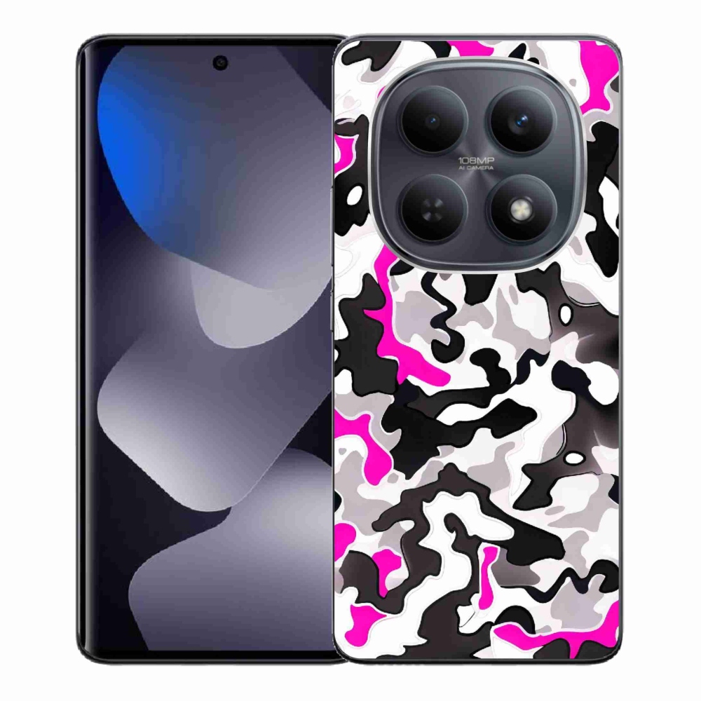 Gelový kryt mmCase na Xiaomi Redmi Note 15 4G - maskáčový vzor 5