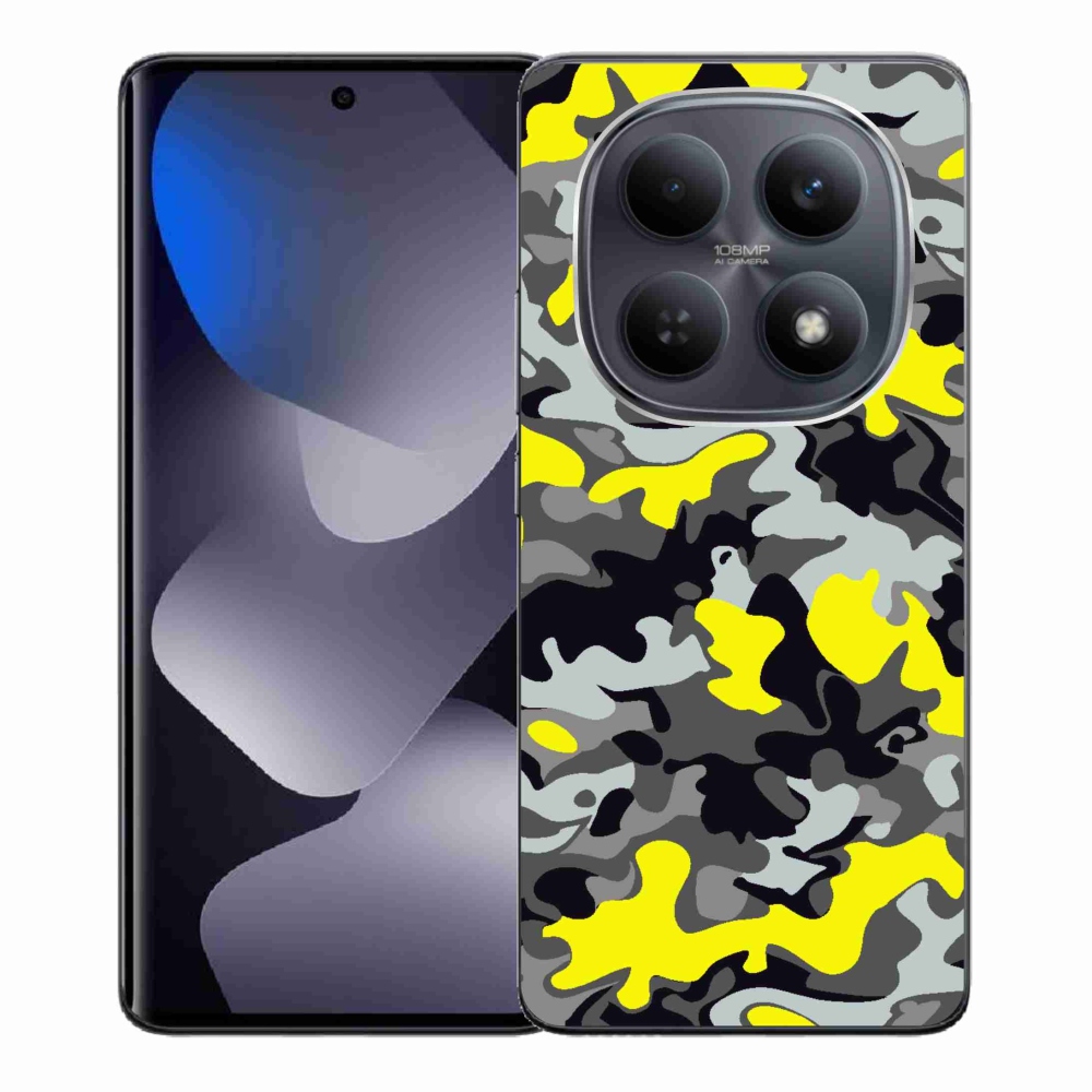 Gelový kryt mmCase na Xiaomi Redmi Note 15 4G - maskáčový vzor 6