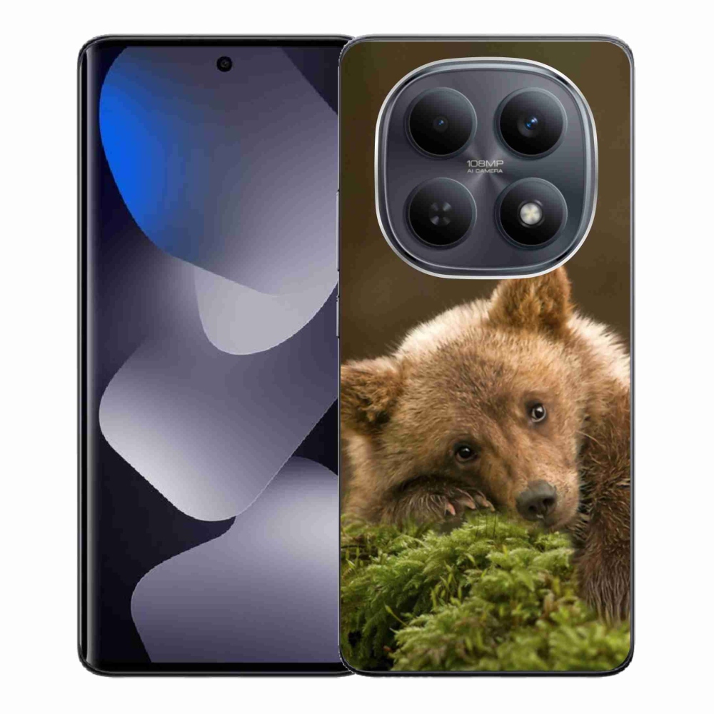 Gelový kryt mmCase na Xiaomi Redmi Note 15 4G - medvěd
