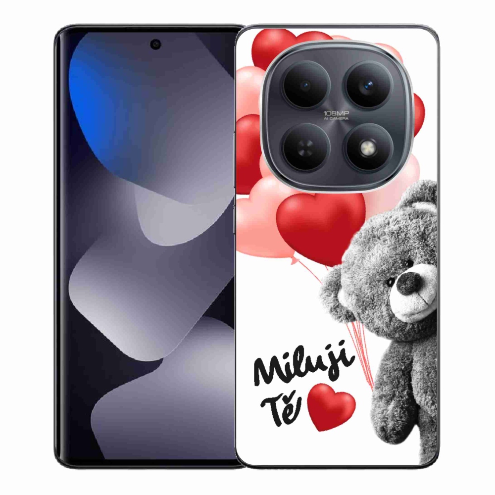 Gelový kryt mmCase na Xiaomi Redmi Note 15 4G - miluji Tě