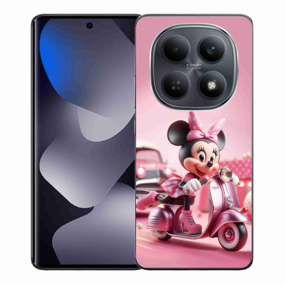 Gelový kryt mmCase na Xiaomi Redmi Note 15 4G - minnie 1