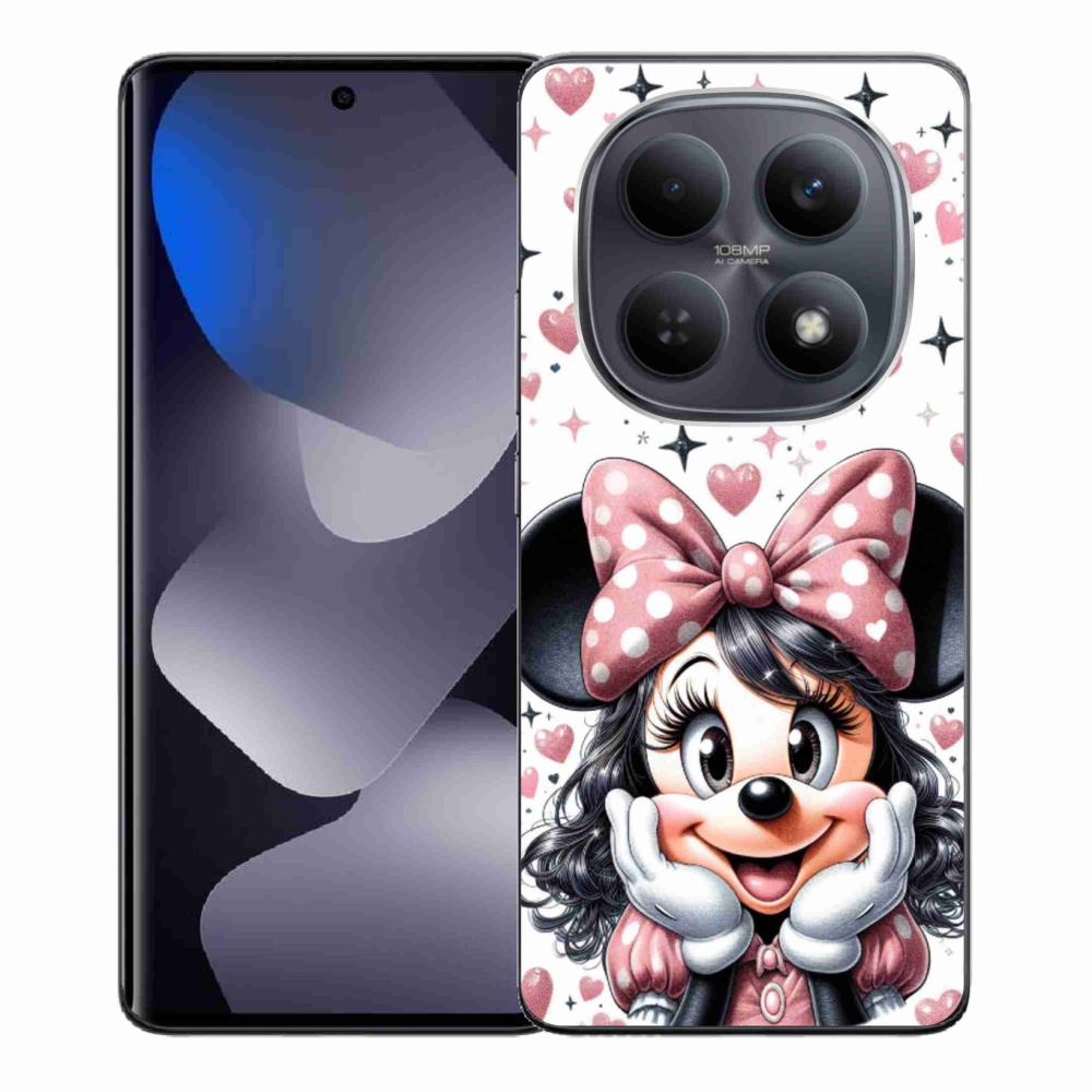Gelový kryt mmCase na Xiaomi Redmi Note 15 4G - minnie