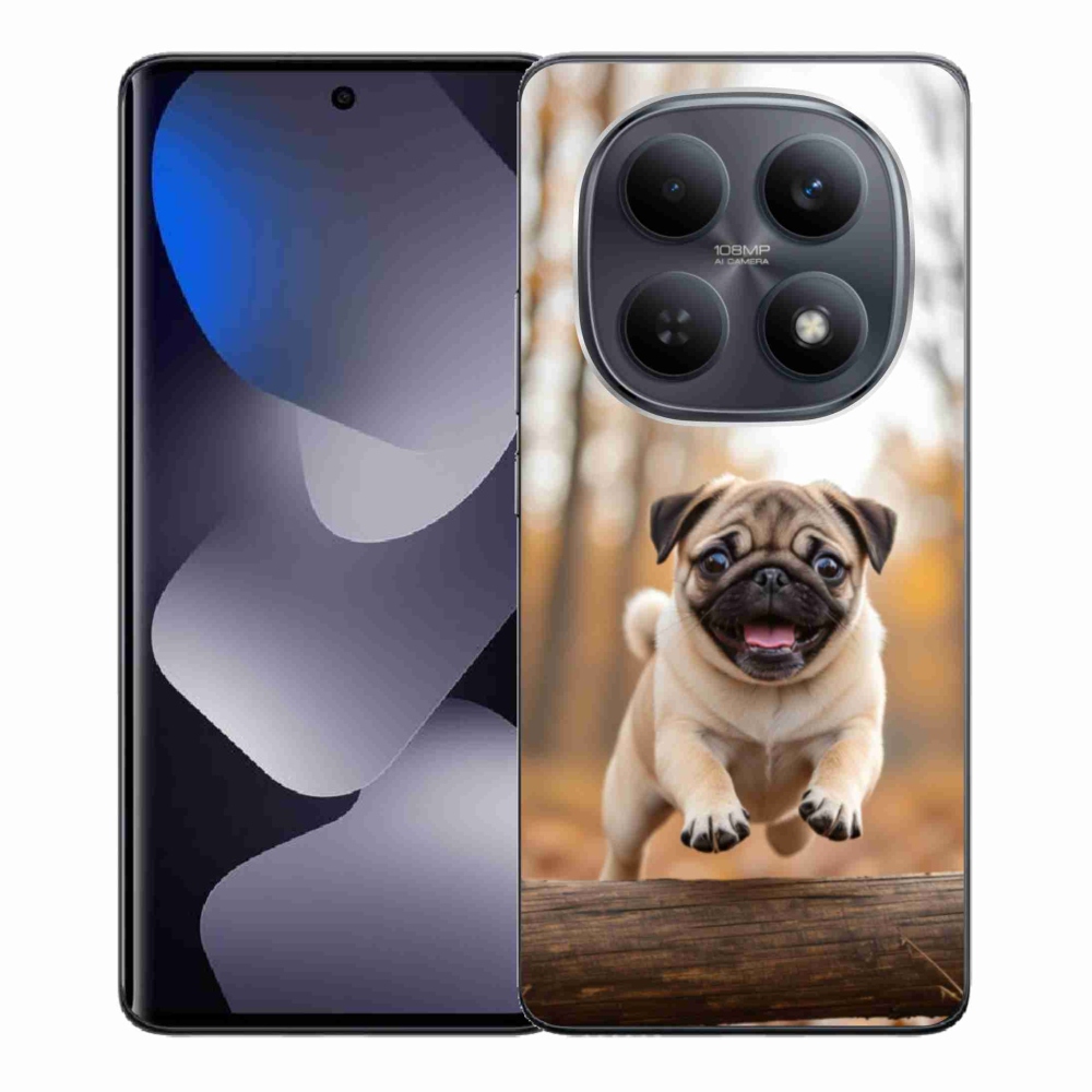 Gelový kryt mmCase na Xiaomi Redmi Note 15 4G - mops 2