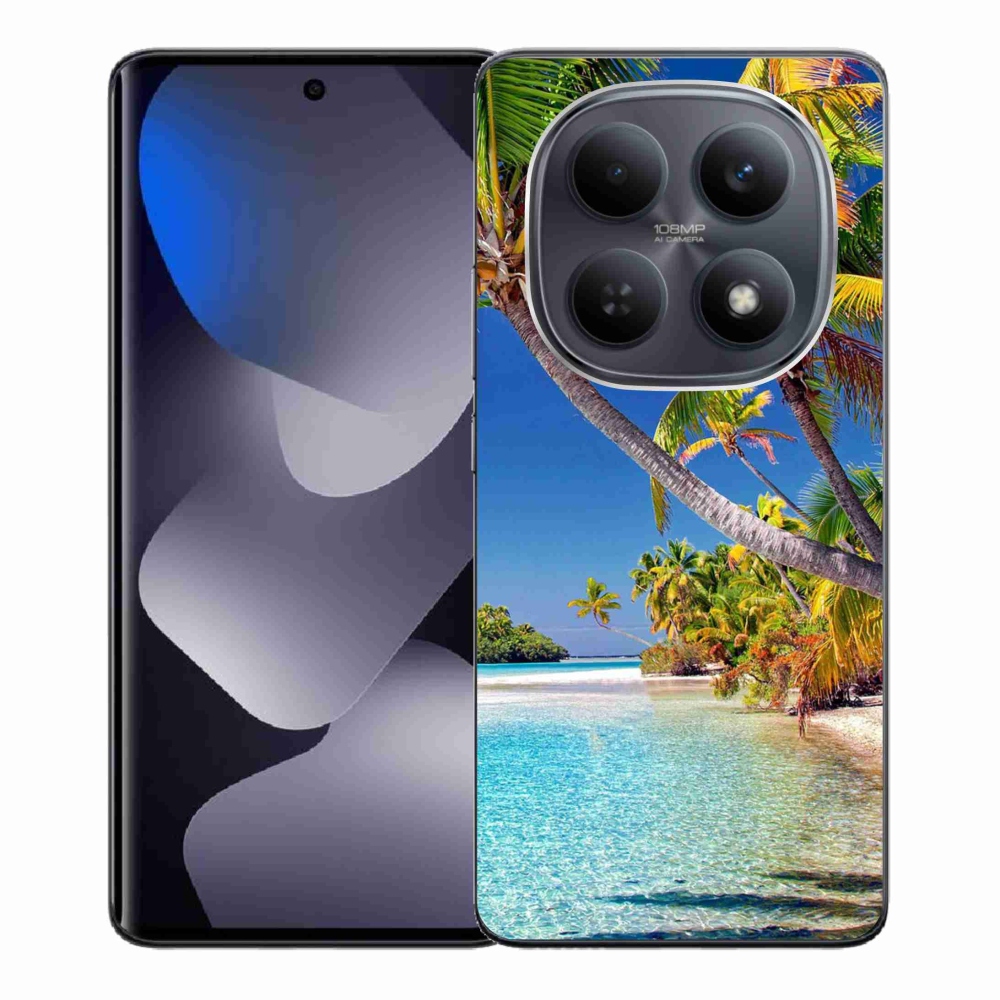 Gelový kryt mmCase na Xiaomi Redmi Note 15 4G - mořská pláž
