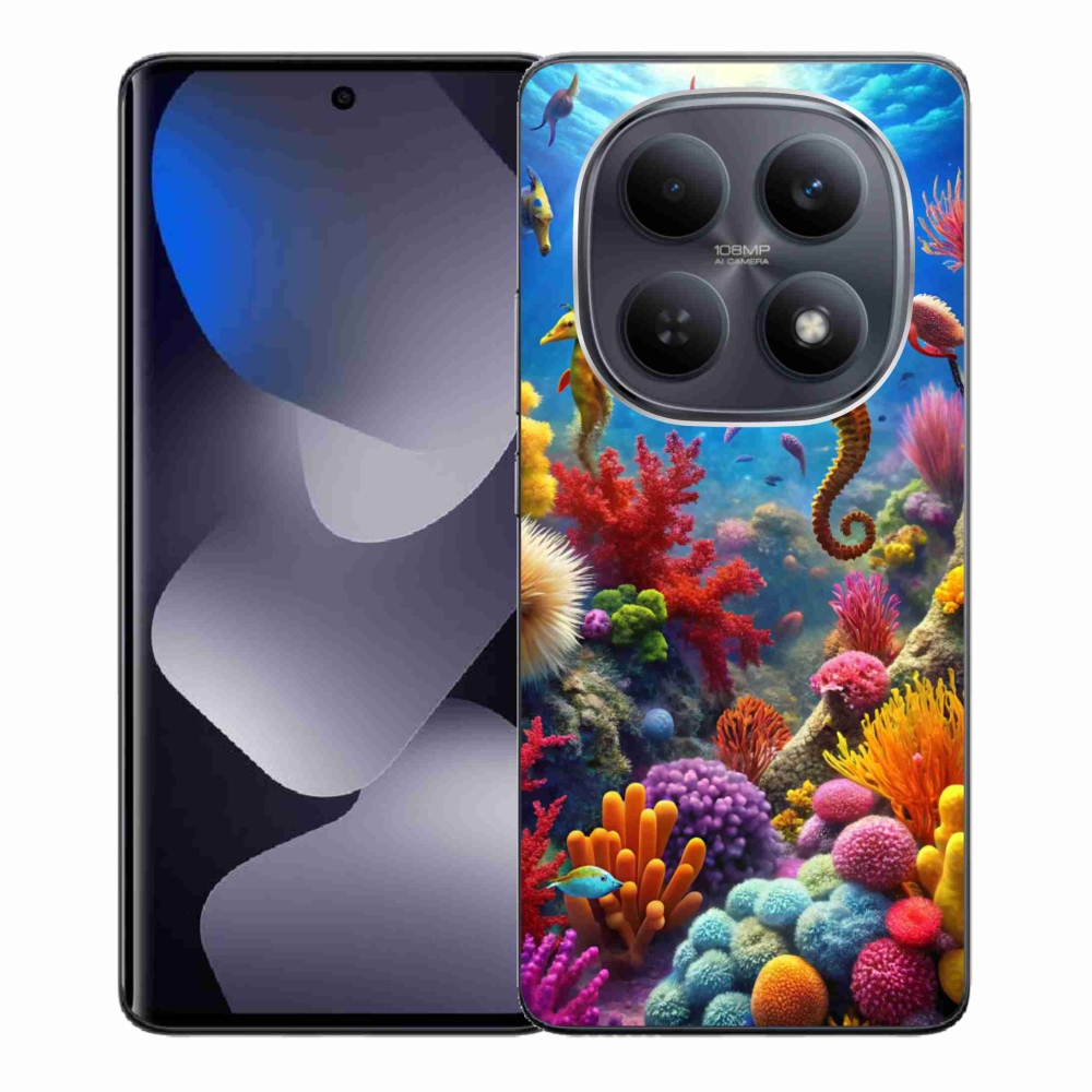 Gelový kryt mmCase na Xiaomi Redmi Note 15 4G - mořský svět 3