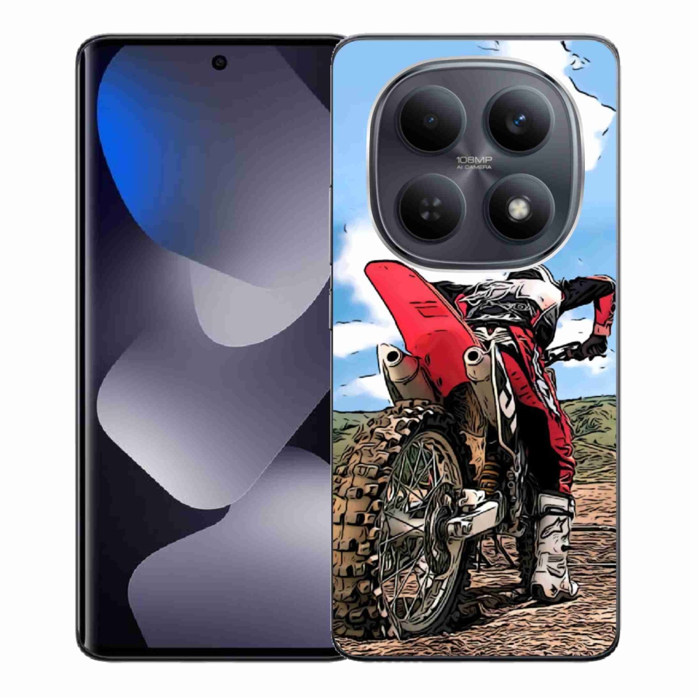 Gelový kryt mmCase na Xiaomi Redmi Note 15 4G - moto