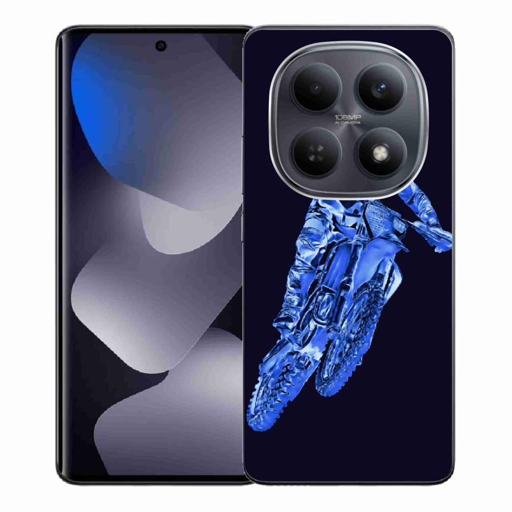 Gelový kryt mmCase na Xiaomi Redmi Note 15 4G - motocross 1