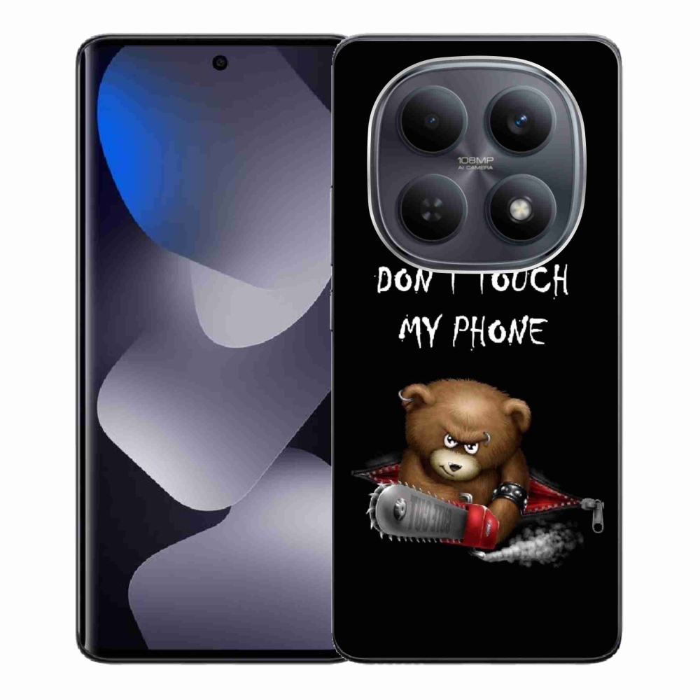 Gelový kryt mmCase na Xiaomi Redmi Note 15 4G - nesahej na telefon