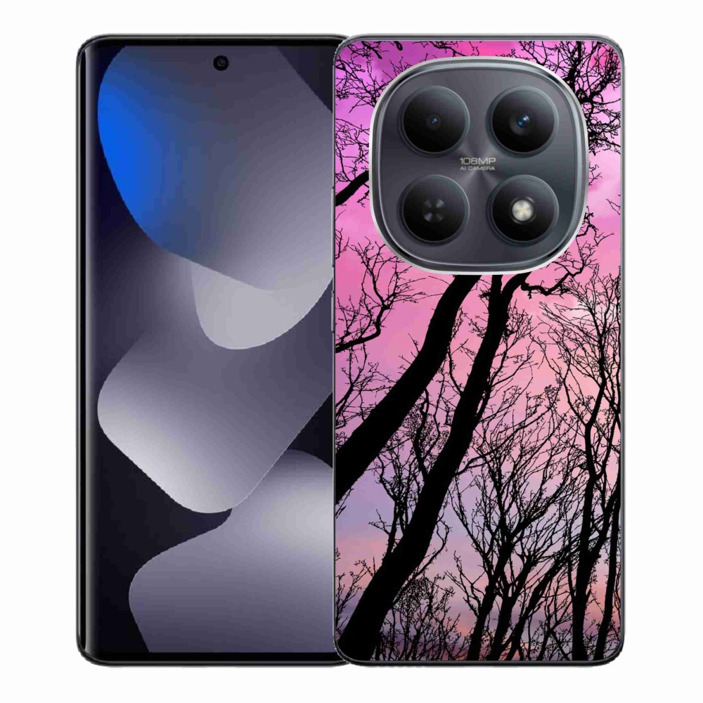 Gelový kryt mmCase na Xiaomi Redmi Note 15 4G - opadané stromy