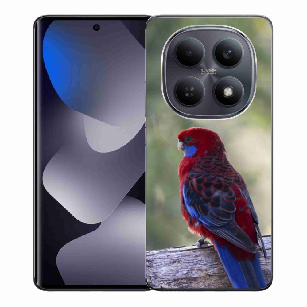 Gelový kryt mmCase na Xiaomi Redmi Note 15 4G - papoušek rosela