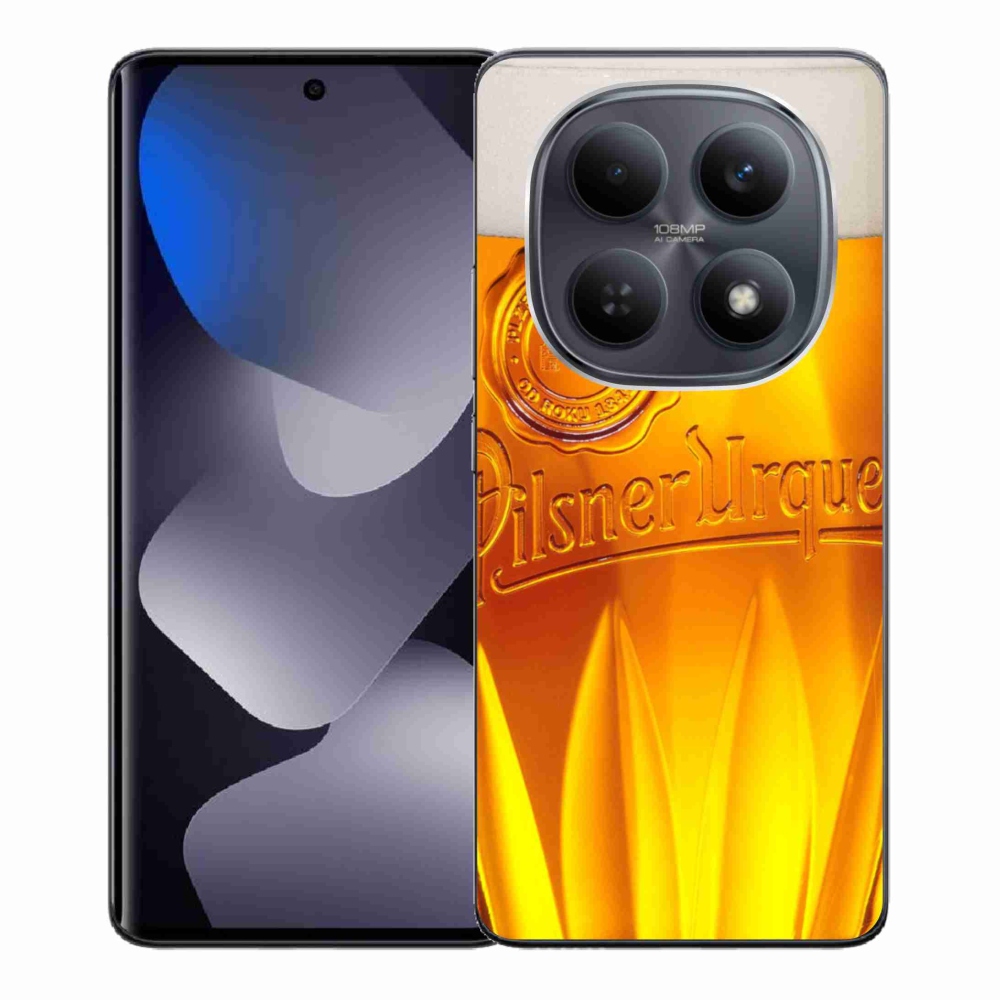 Gelový kryt mmCase na Xiaomi Redmi Note 15 4G - pivo