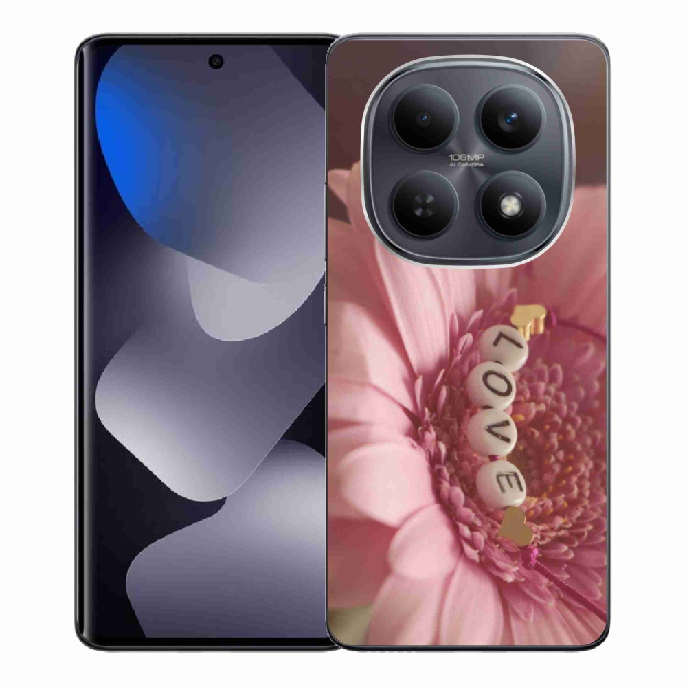 Gelový kryt mmCase na Xiaomi Redmi Note 15 4G - přívěsek love