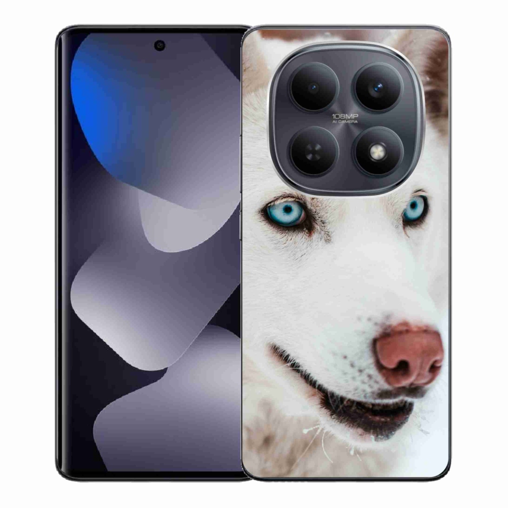 Gelový kryt mmCase na Xiaomi Redmi Note 15 4G - psí pohled