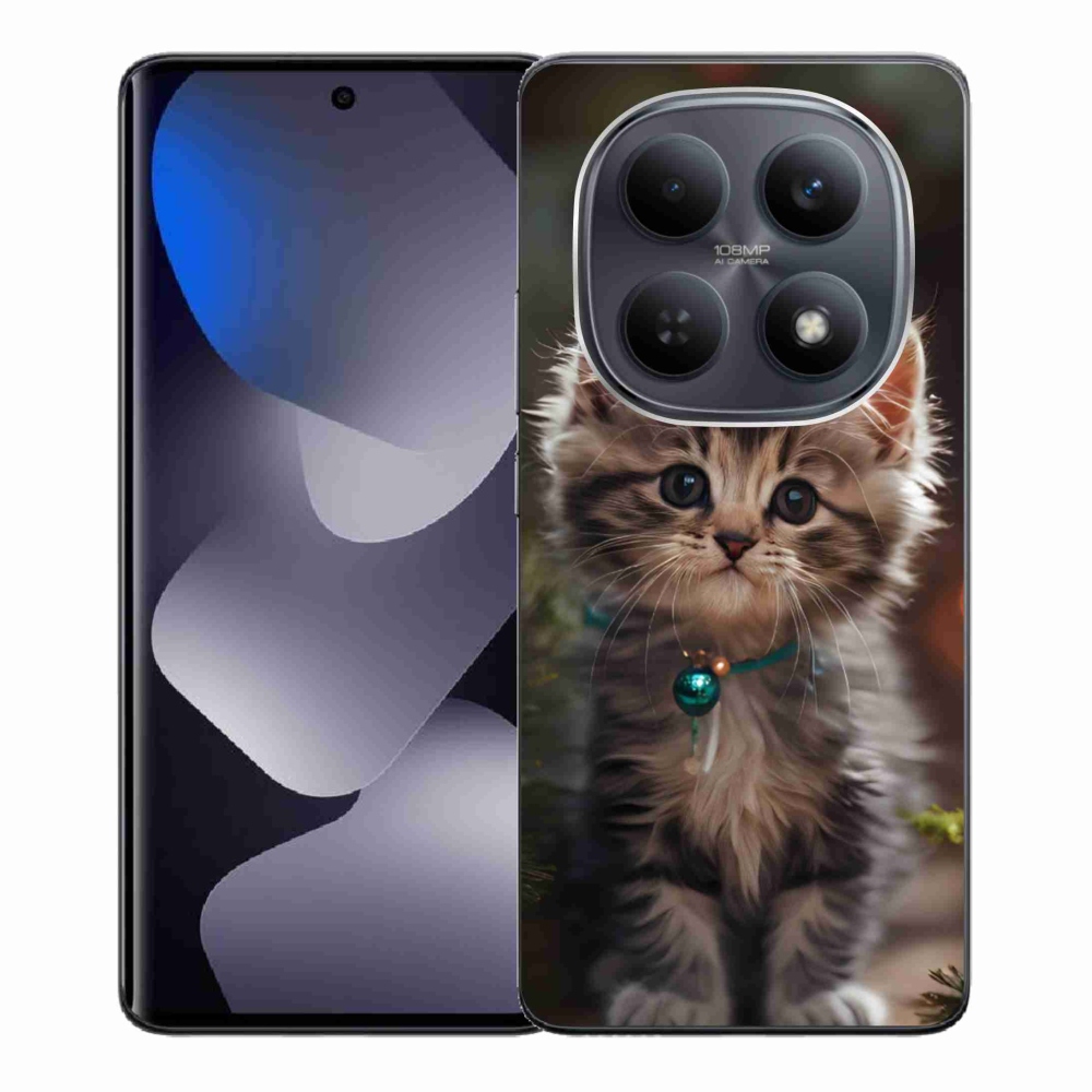 Gelový kryt mmCase na Xiaomi Redmi Note 15 4G - roztomilé kotě 11