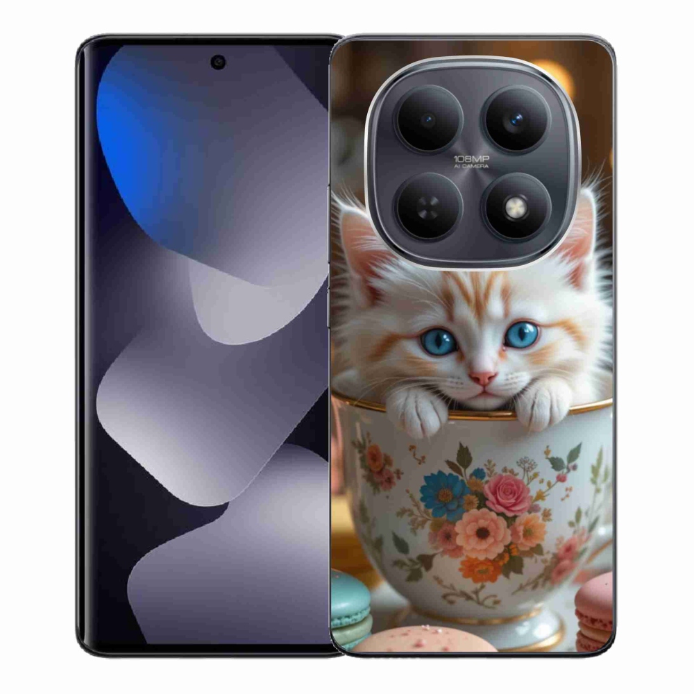Gelový kryt mmCase na Xiaomi Redmi Note 15 4G - roztomilé kotě 6