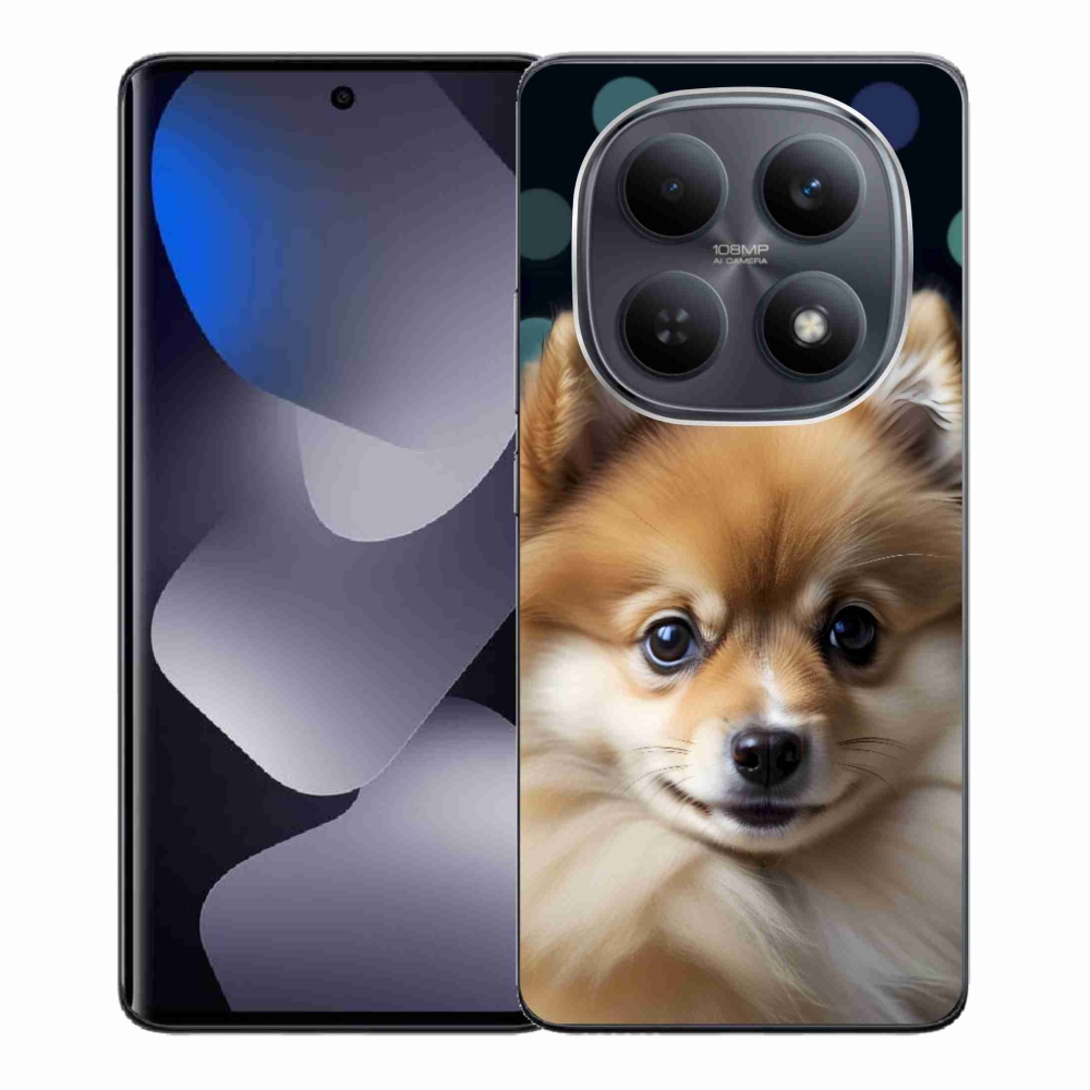 Gelový kryt mmCase na Xiaomi Redmi Note 15 4G - roztomilý pomeranian