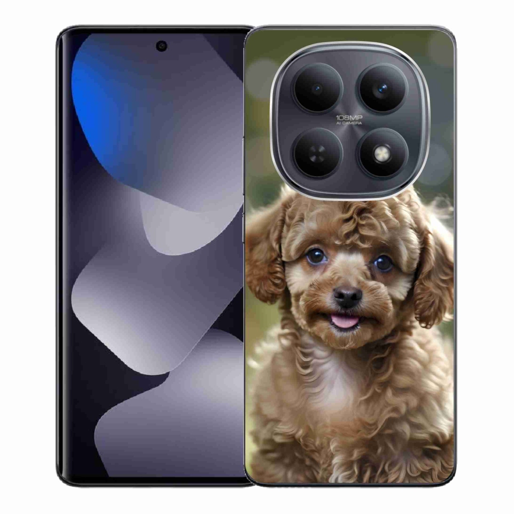 Gelový kryt mmCase na Xiaomi Redmi Note 15 4G - roztomilý pudl