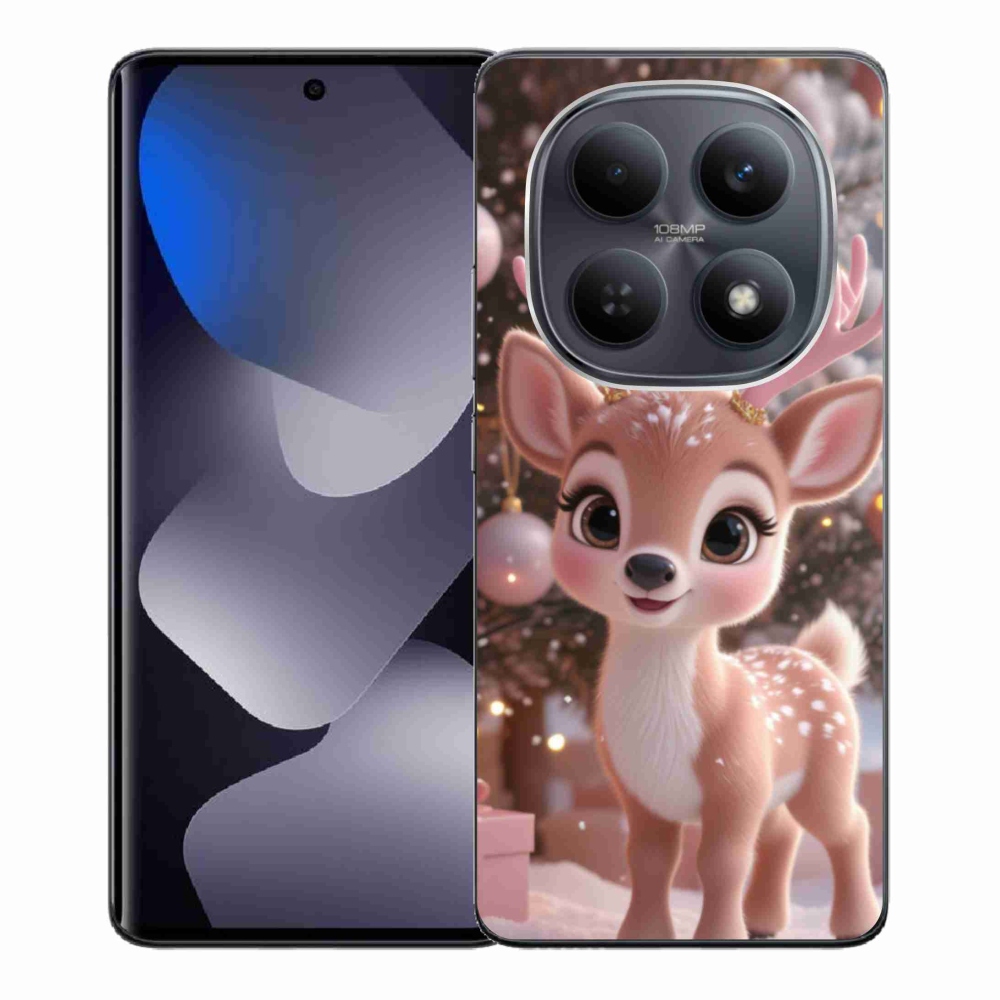 Gelový kryt mmCase na Xiaomi Redmi Note 15 4G - roztomilý sob