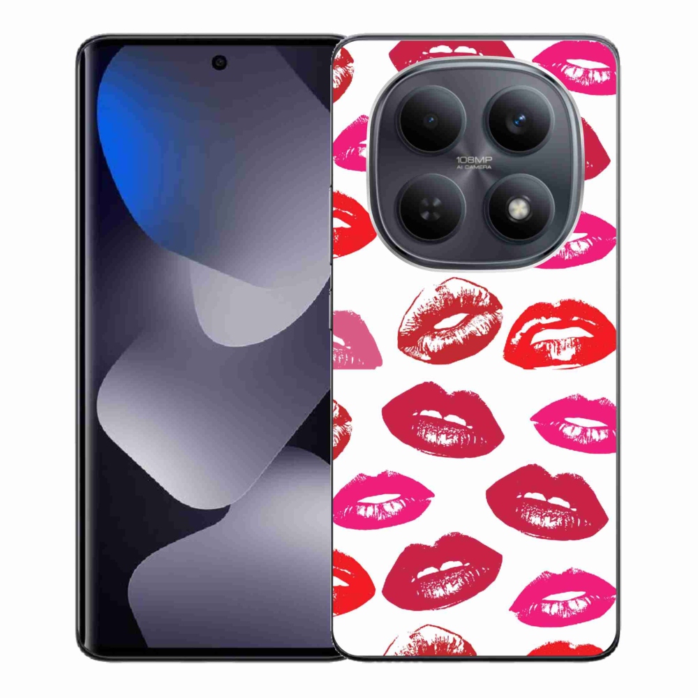 Gelový kryt mmCase na Xiaomi Redmi Note 15 4G - rty
